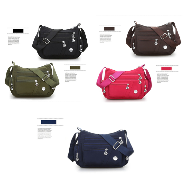 Shoulder Messenger Bag Women Crossbody Purse Nylon Waterproof Travel Women's Bags & Handbags