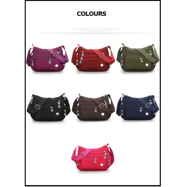 Shoulder Messenger Bag Women Crossbody Purse Nylon Waterproof Travel Women's Bags & Handbags