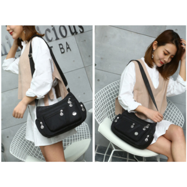 Shoulder Messenger Bag Women Crossbody Purse Nylon Waterproof Travel Women's Bags & Handbags