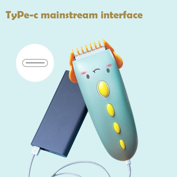 Silent Kids Hair Trimmers Quiet Little One Clippers Chargeable Waterproof Clippers & Trimmers