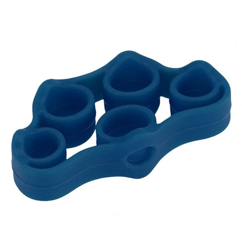 Silicone Hand Grip Strengthener Finger Stretcher Trainer Exerciser Dark Blue 5Kg11lb Hand Grippers