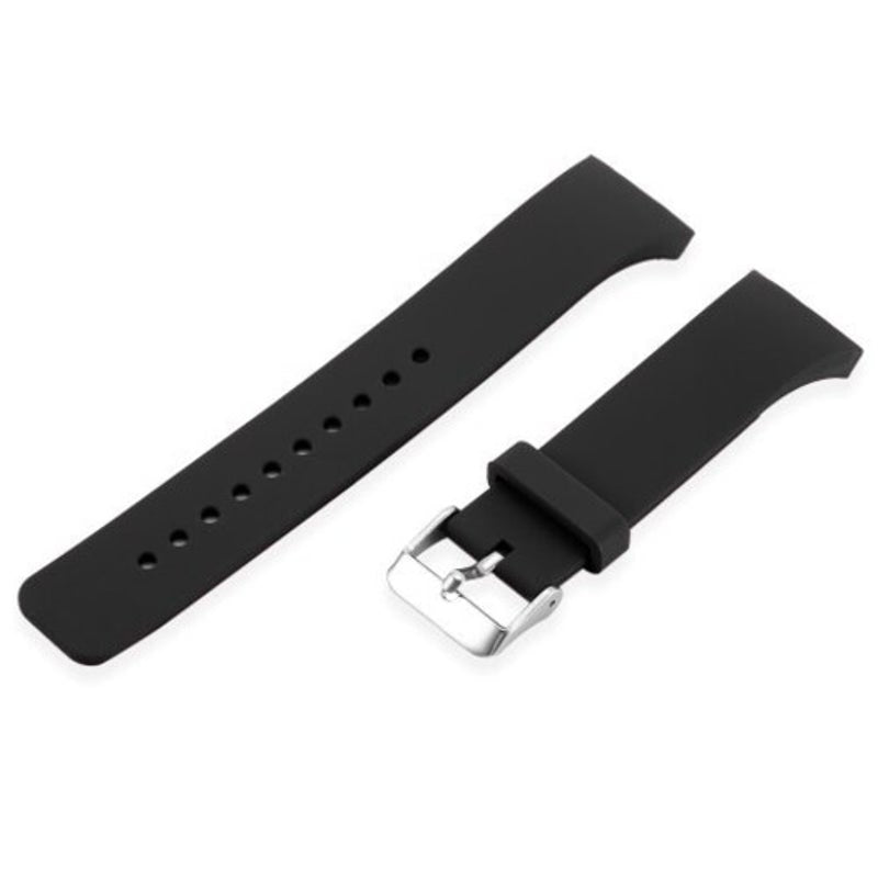 Silicone Band Strap Wristband For Samsung Gear S2 Black Watch Bands