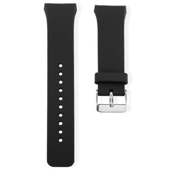 Silicone Band Strap Wristband For Samsung Gear S2 Black Watch Bands