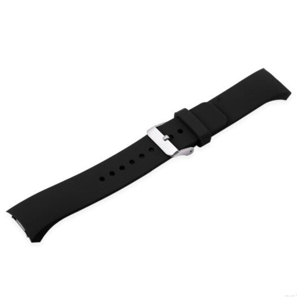 Silicone Band Strap Wristband For Samsung Gear S2 Black Watch Bands