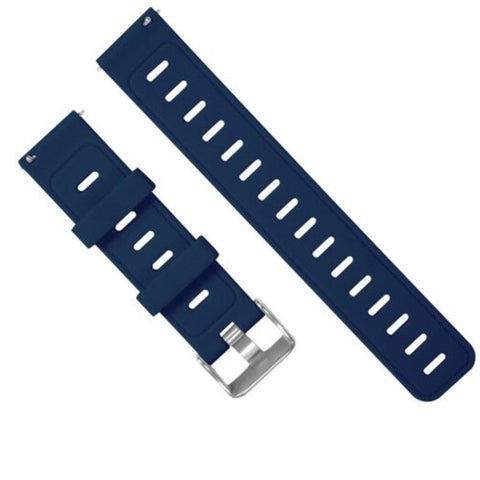 Silicone Band Wrist Strap For Samsung Galaxy Watch 46Mm / Gear S3 Classic Frontier Midnight Blue Watch Bands