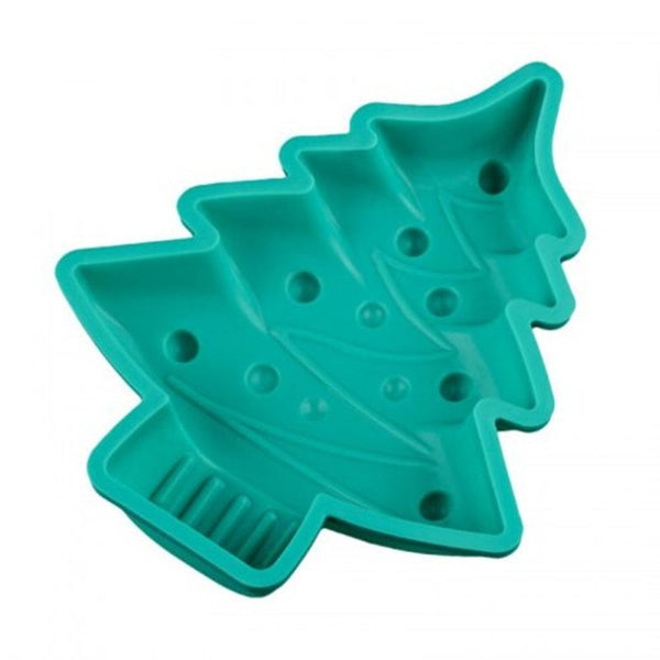 Silicone Christmas Tree Cake Mold Household Utensils Baking Accessories Muffin Pans & Baking Moulds