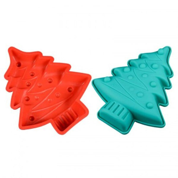 Silicone Christmas Tree Cake Mold Household Utensils Baking Accessories Muffin Pans & Baking Moulds