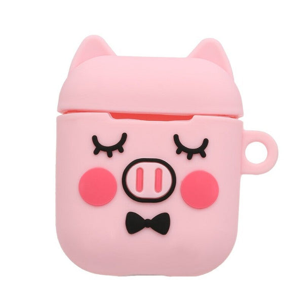 Cartoon Soft Silicone Protective Case Wireless Headset Airpod Cover Earbud Cases