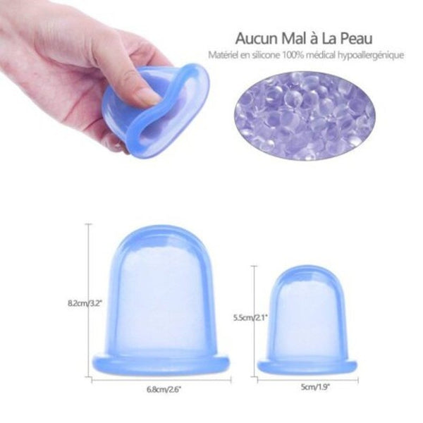 Silicone Massage Suction Cupsanti Cellulite Massagers