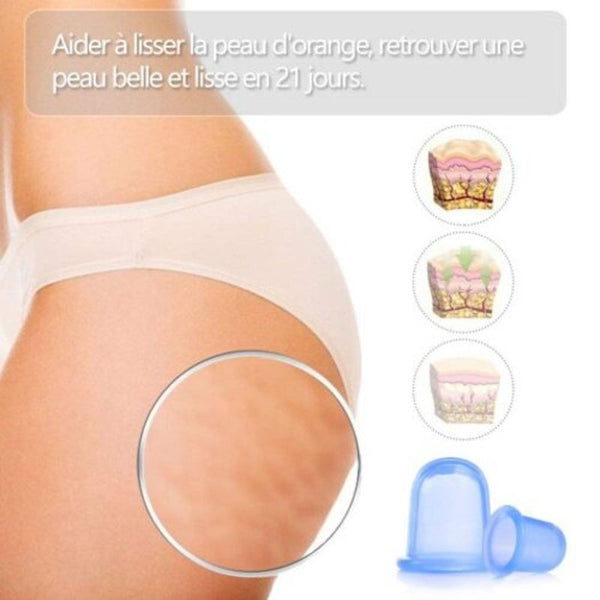 Silicone Massage Suction Cupsanti Cellulite Massagers