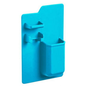 Silicone Mighty Toothbrush Holder Blue Diamond