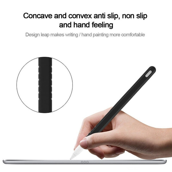 Silicone Pen Case Protector Protective Cover Compatible With Ipad Pencil 2 Cases Covers Keyboard Folios