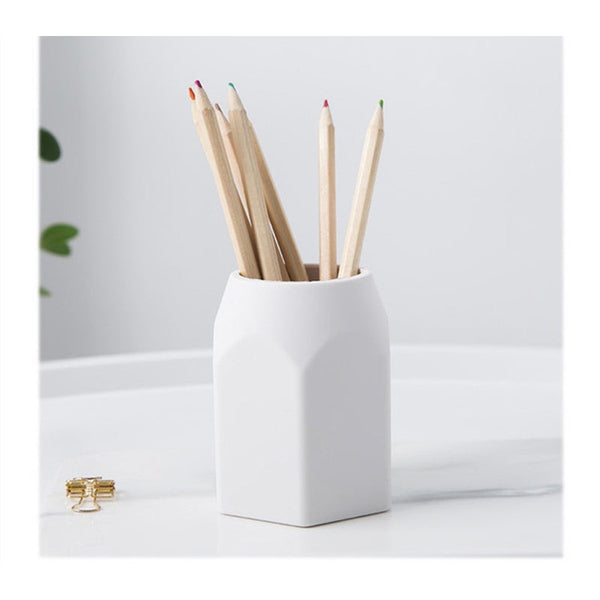 Silicone Pen Holder Pencil Stand Desktop Storage Case Box Office Organizer School Stationery Supplies Storage Boxes