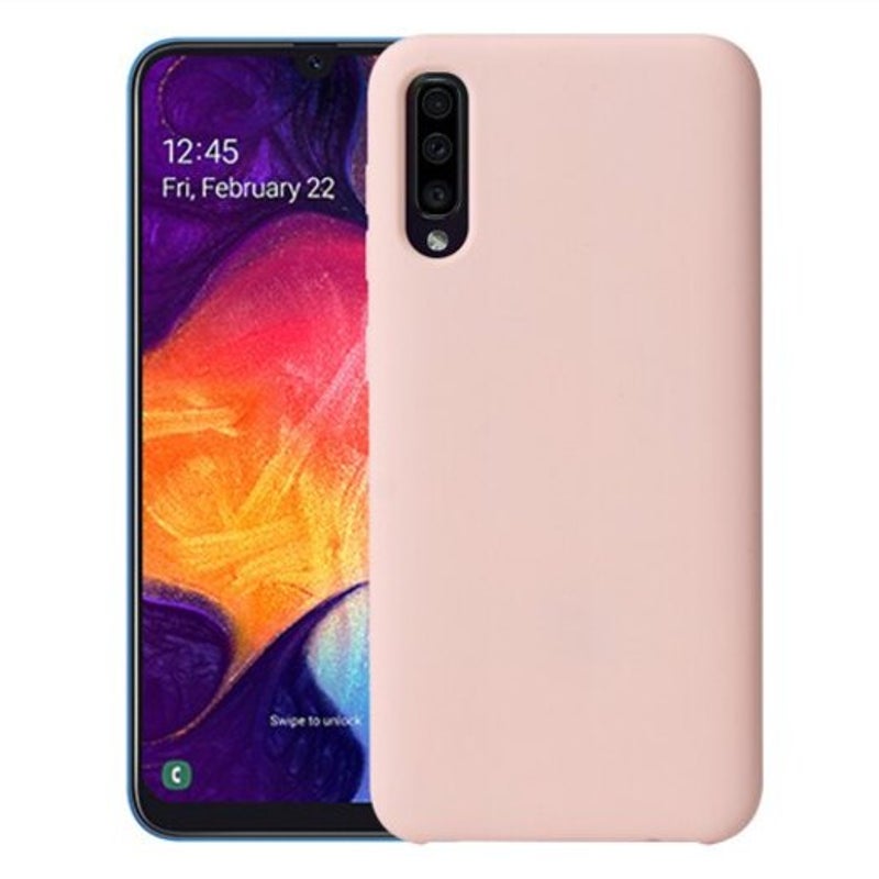 Silicone Protective Cover Case For Samsung Galaxy A50 Pink Cases Covers & Skins
