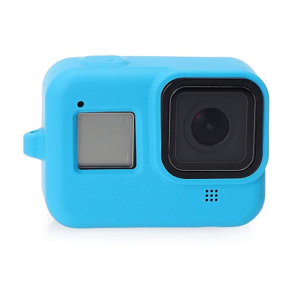 Action Camera 2 / Pack Black And Blue Silicone Protective Shell Frame Gopro Hero 8