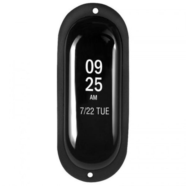 Silicone Shell Double Hole Diy Suitable For Xiaomi Mi Band 3 Black