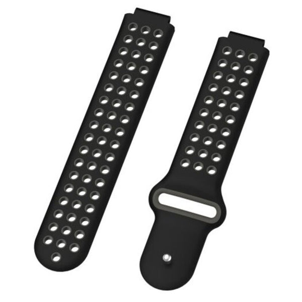 Silicone Sports Band Strap For Garmin Forerunner 220 / 230 235 630 620 735Xt Black Watch Bands