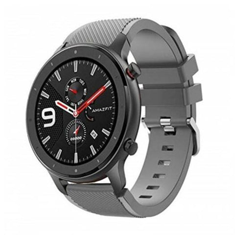 Silicone Sports Strap For Xiaomi Huami Amazfit Gtr 47Mm Gray Watch Bands