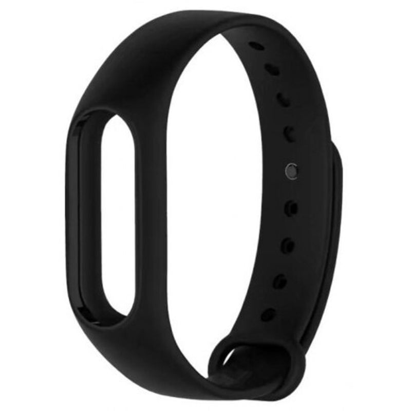 Silicone Straps Replacement For Xiaomi Mi Band 2 Black Watch Bands