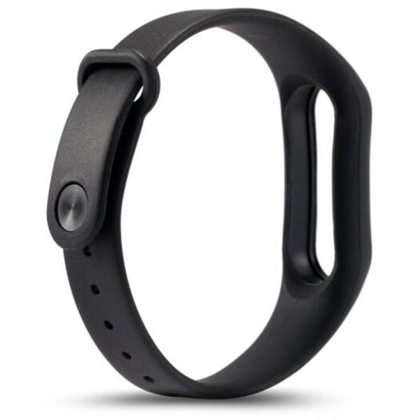 Silicone Straps Replacement For Xiaomi Mi Band 2 Black Watch Bands