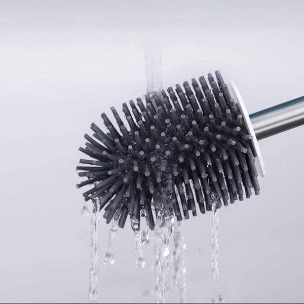 Toilet Brushes Holders Silicone With Set Bathroom Cleaning Bowl Toilet Brushes & Holders