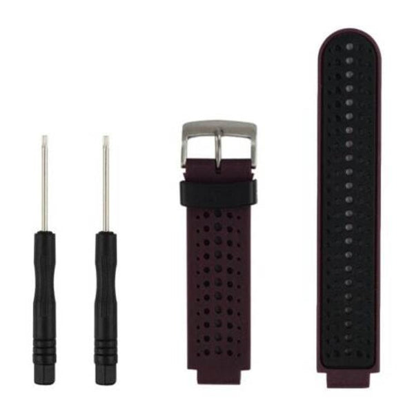Veile Studios Silicone Watch Band Wrist Strap For Garmin Forerunner 235 / 220 230 620 630 735Xt Multi H Wristwatch Bands