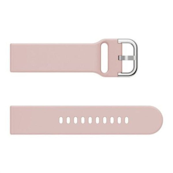 Silicone Watch Band Wrist Strap For Ticwatch E / 2 Huami Amazfit Gtr 42Mm Pink