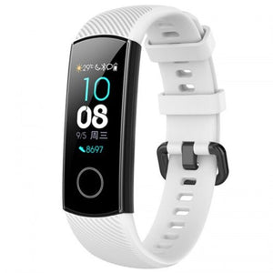 Silicone Watch Strap For Huawei Honor Band 4 White