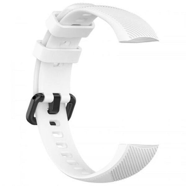 Silicone Watch Strap For Huawei Honor Band 4 White
