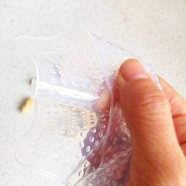 Silicone Wrap Reusable Sealing Fresh Cover Transparent