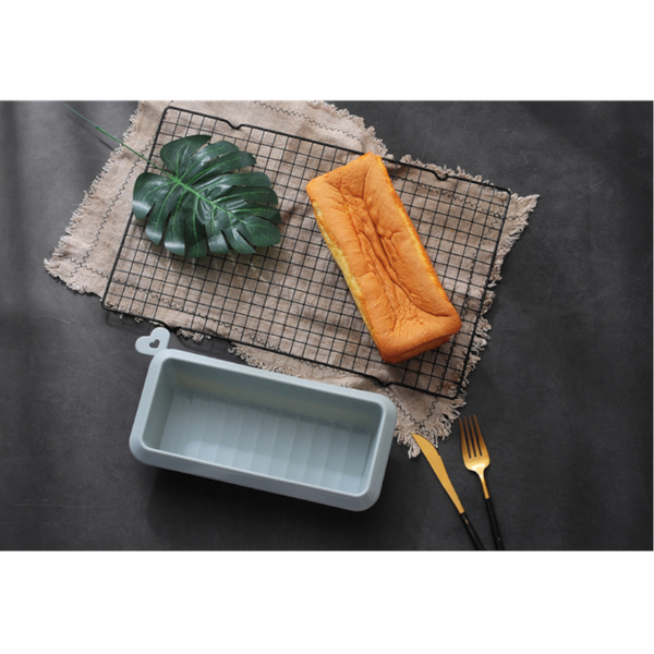 Silicone Bread Loaf Pan Fondant Cake Baking Tray Mold Bakeware Muffin Pans & Baking Moulds