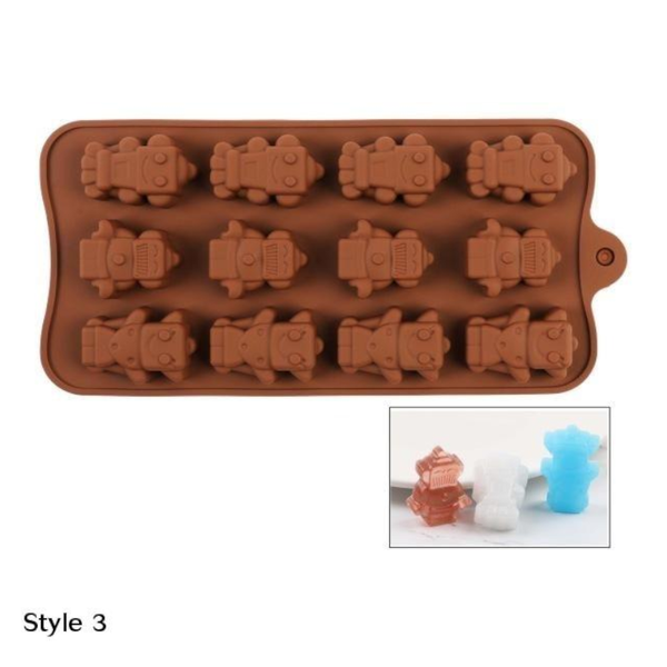 Silicone Chocolate Mold Non Stick Baking Tools Cake Decoration Supplies Sugarcraft & Chocolate Moulds