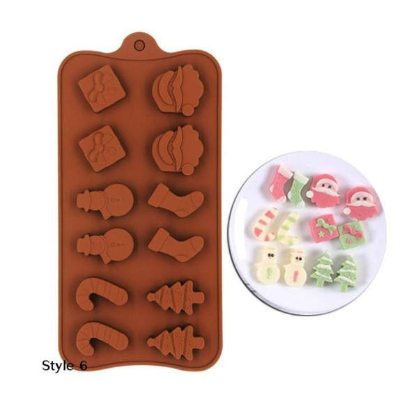 Silicone Chocolate Mold Non Stick Baking Tools Cake Decoration Supplies
