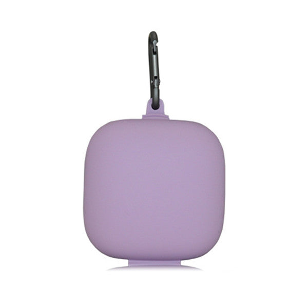 Silicone Headset Cover Wireless Storage Pack For Powerbeats Pro Grey Purple Earbud Cases