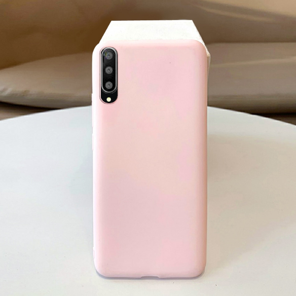 Silicone Protective Cover Case For Samsung Galaxy A50 Pink Cases Covers & Skins