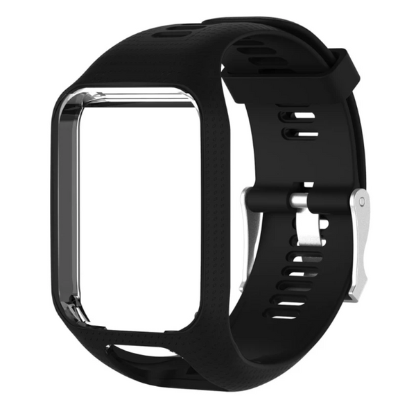 Silicone Replacement Wrist Band Strap For Tomtom Runner 2 3 Spark Locator Technology Watch Watch Bands