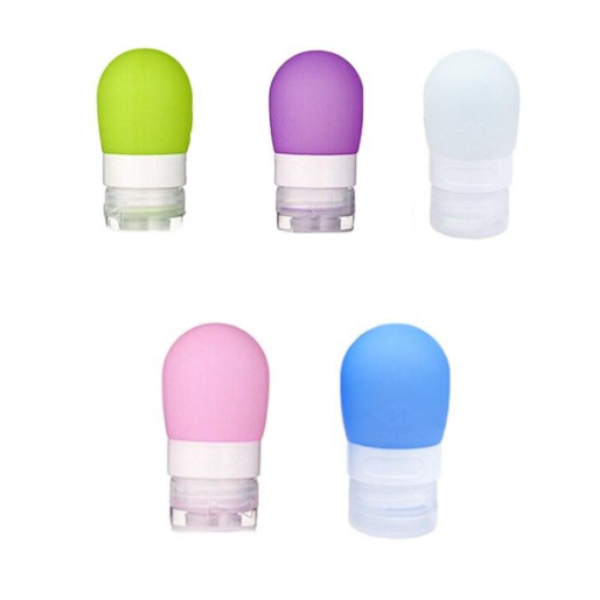 Silicone Travel Bottle Reusable Toiletries Bottles Travel Bottles & Containers