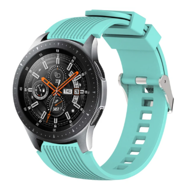Watch Bands Silicone Soft Sports Strap Replacement For Samsung Galaxy Watch 46Mm Width 22Mm
