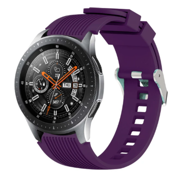 Watch Bands Silicone Soft Sports Strap Replacement For Samsung Galaxy Watch 46Mm Width 22Mm