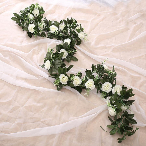 Rose Vine Photo Prop Accessory Artificial Plants Decor Floral Décor