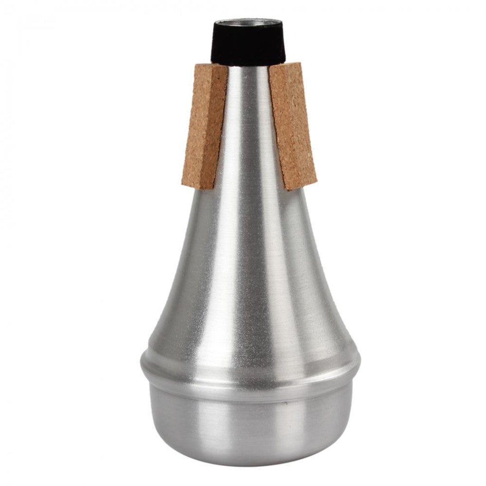 Silver Aluminum Alloy Trumpet Mute Trompete Trompeta Straight Sourdine Brass Accessories