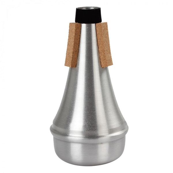 Silver Aluminum Alloy Trumpet Mute Trompete Trompeta Straight Sourdine Brass Accessories