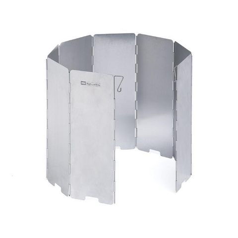 Silver Naturehike Camping Stove Windscreen Folding Screen Camping Stoves
