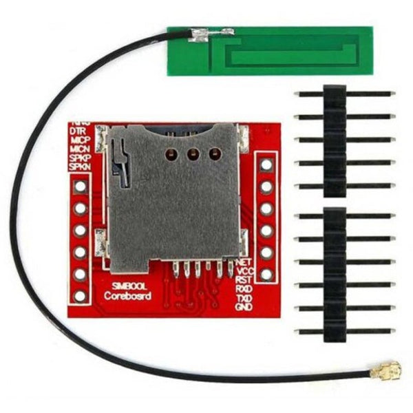 Sim800l Gprs Adapter Plate Gsm Module Microsim Card Core Board Red Other Electrical Equipment