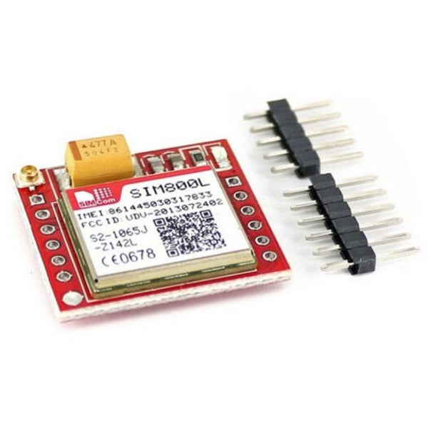 Sim800l Gprs Adapter Plate Gsm Module Microsim Card Core Board Red Other Electrical Equipment