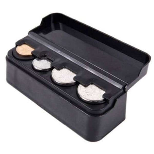 Simple Creative Car Coin Box Black Car Organisers