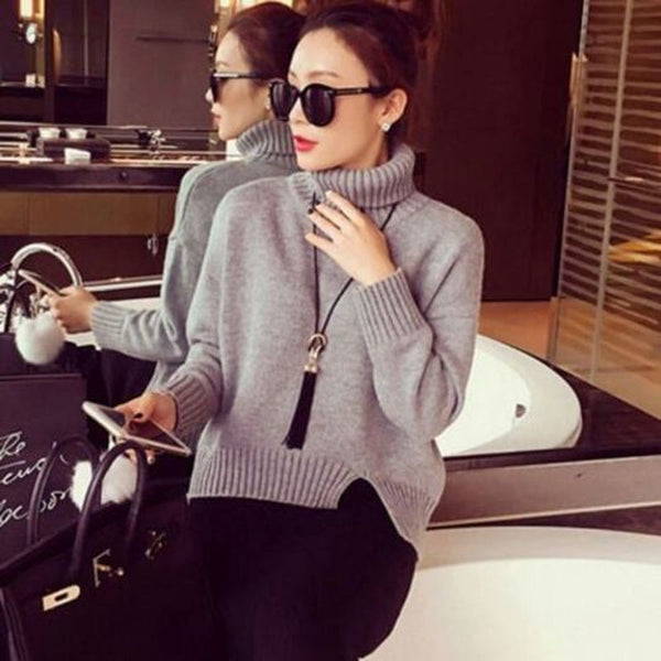 Veile Studios Simple Fashion Fringes Long Necklace Sweater Chain Accessories Black Necklaces & Pendants