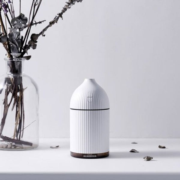 Simple Pattern Household Mini Humidifier White Usb Port Humidifiers
