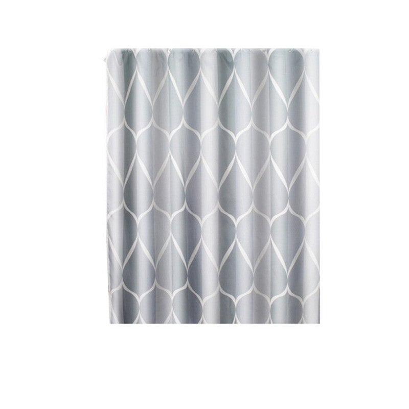 Simple Thicken Waterproof Shower Curtain For Bathroom 200 X 200Cm Shower Curtains