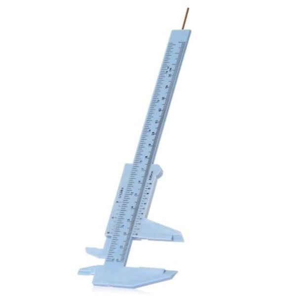 Plastic Eyebrow Measuring Vernier Tattoo Caliper Ruler Makeup Beauty Measurement Tool Vernier Calipers